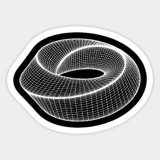 mobius strip Sticker